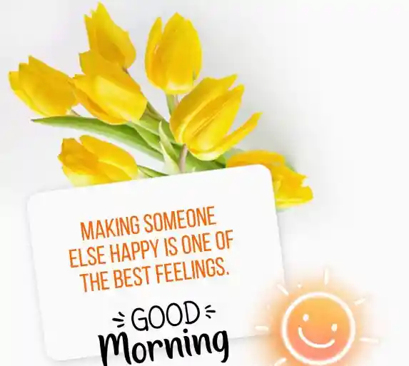 Making someone else happy Is one of the best feelings...
